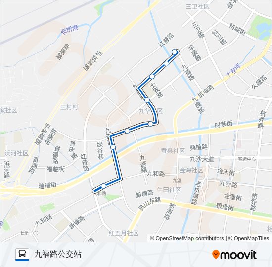 394路 bus Line Map