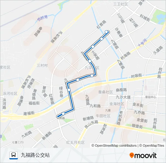 394路 Bus Line Map