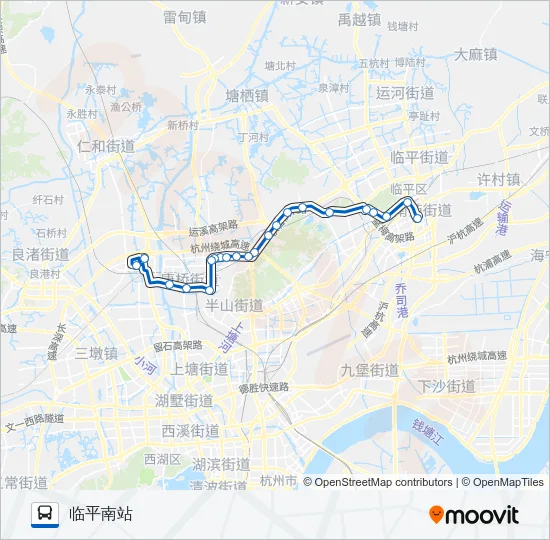 397路 Bus Line Map