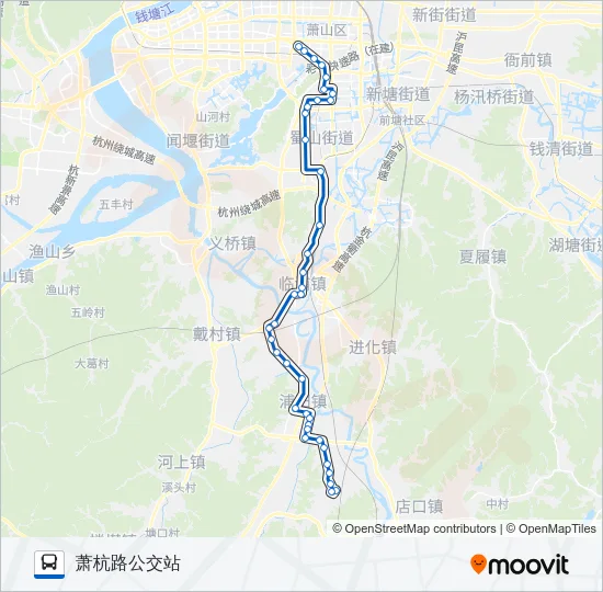 413路 Bus Line Map