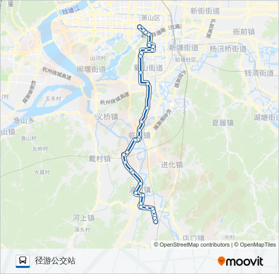 413路 Bus Line Map