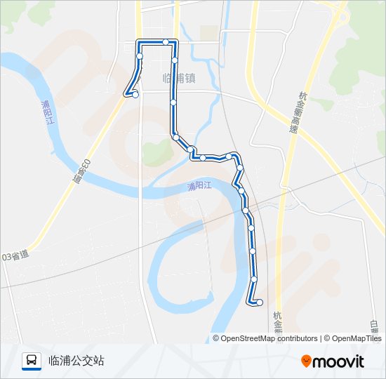 418路 bus Line Map