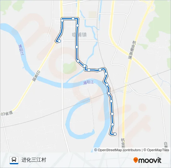 418路 Bus Line Map