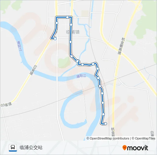 418路 Bus Line Map