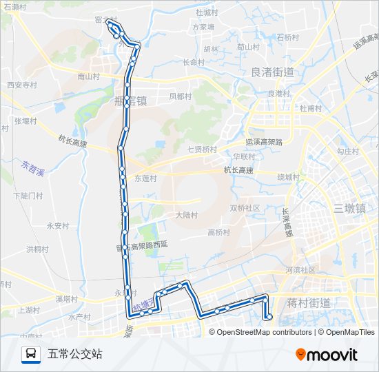 450路 bus Line Map