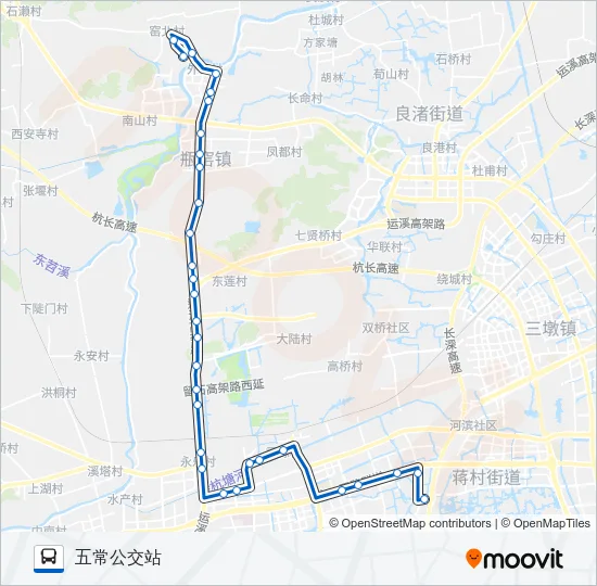 450路 Bus Line Map