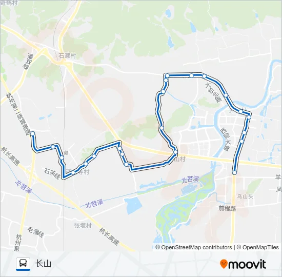 451路 Bus Line Map