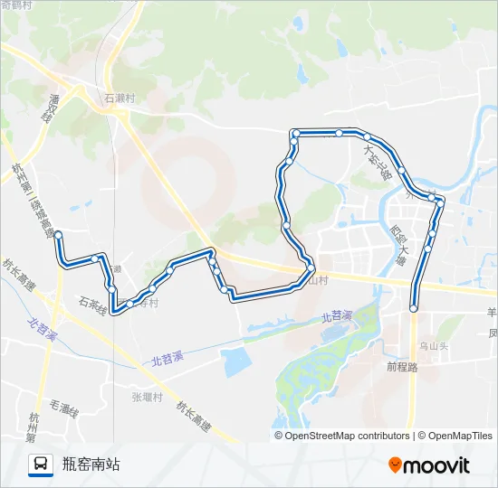 451路 Bus Line Map