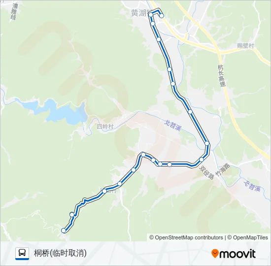 452路 Bus Line Map