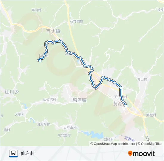 公交456路的线路图