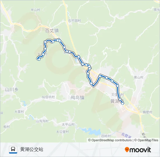 456路 Bus Line Map