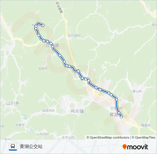 457路 Bus Line Map