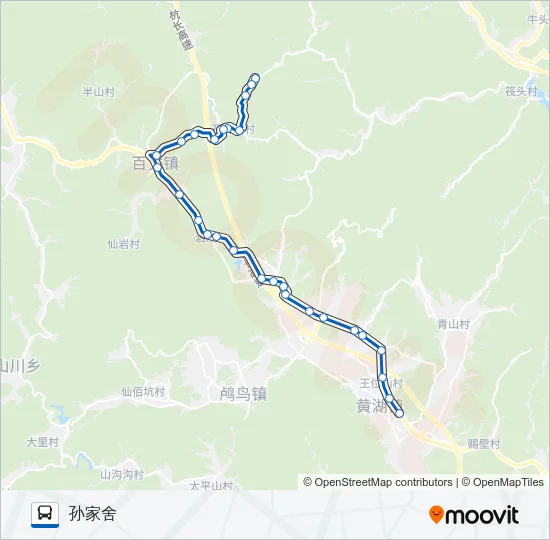 公交458路的线路图