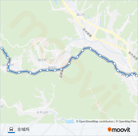 460路 bus Line Map