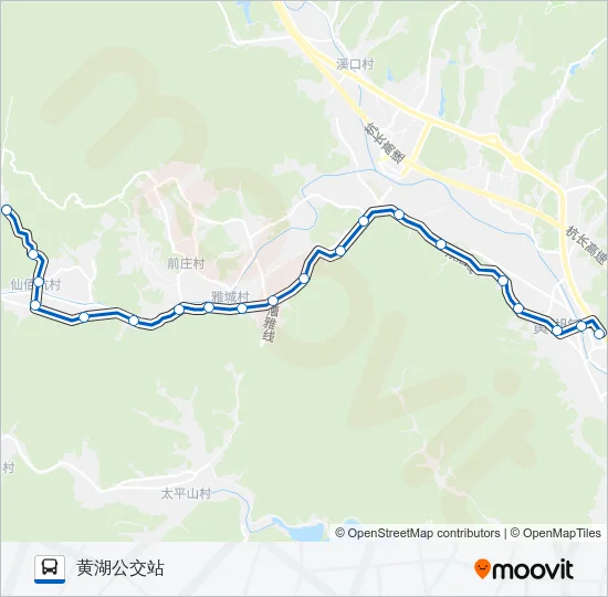 460路 Bus Line Map