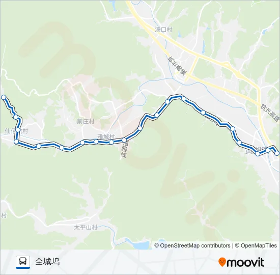 460路 Bus Line Map