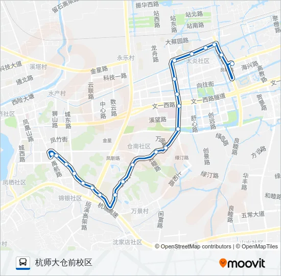 461路 Bus Line Map