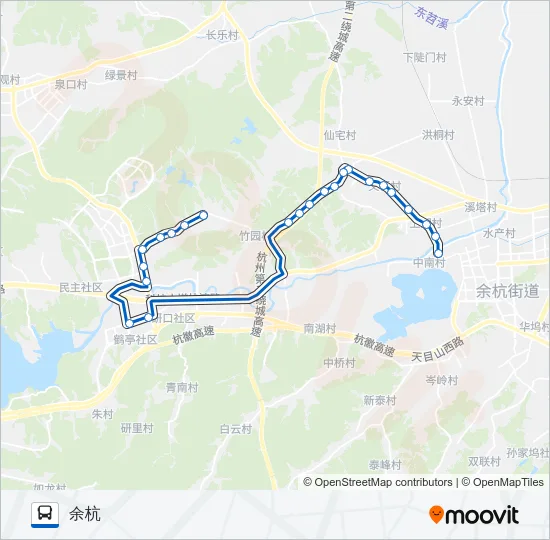 465路 Bus Line Map