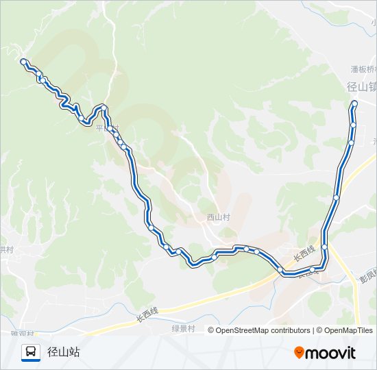 466路 bus Line Map