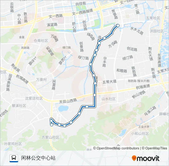 468路 Bus Line Map