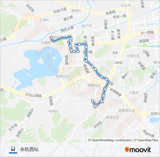 471路 Bus Line Map