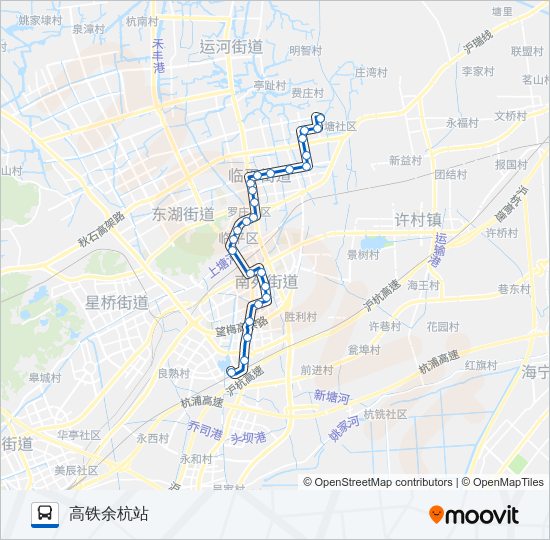 公交472路的线路图