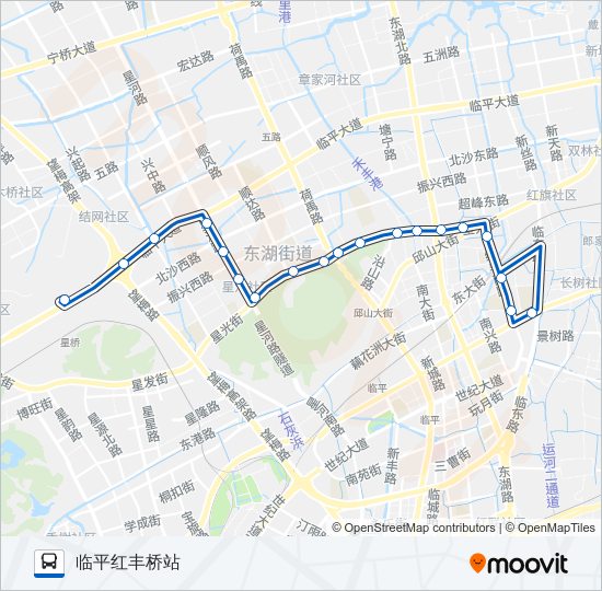 公交473路的线路图