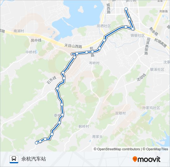 474C bus Line Map