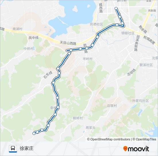 474C bus Line Map