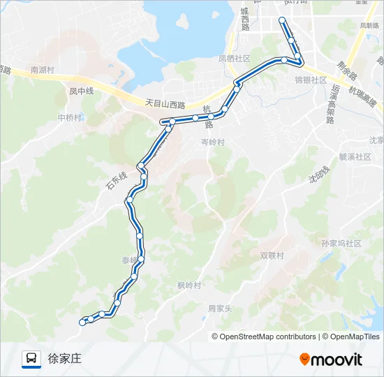 474C Bus Line Map