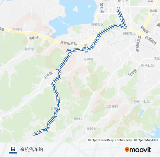474C Bus Line Map