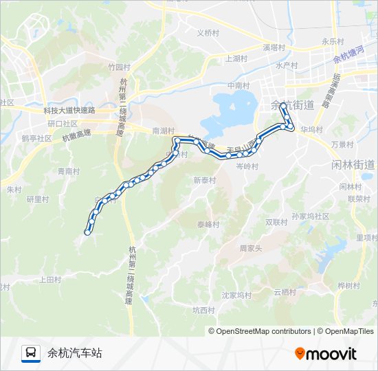 474D Route: Schedules, Stops & Maps - 余杭汽车站 (Updated)