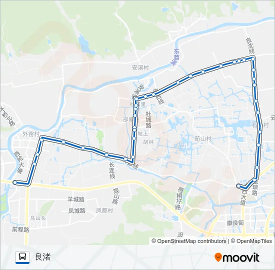 489路 Bus Line Map