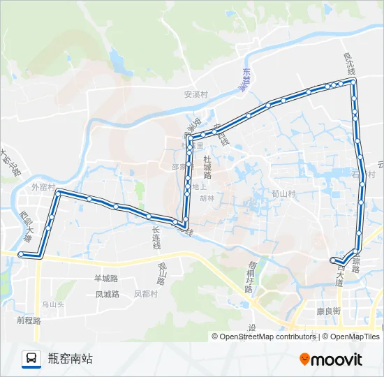 489路 Bus Line Map