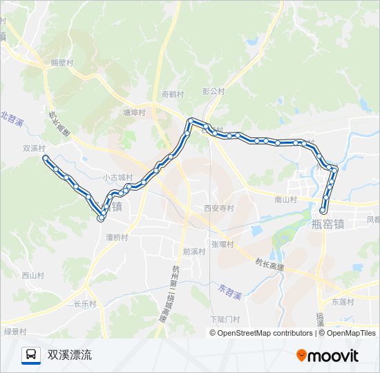 498路 bus Line Map