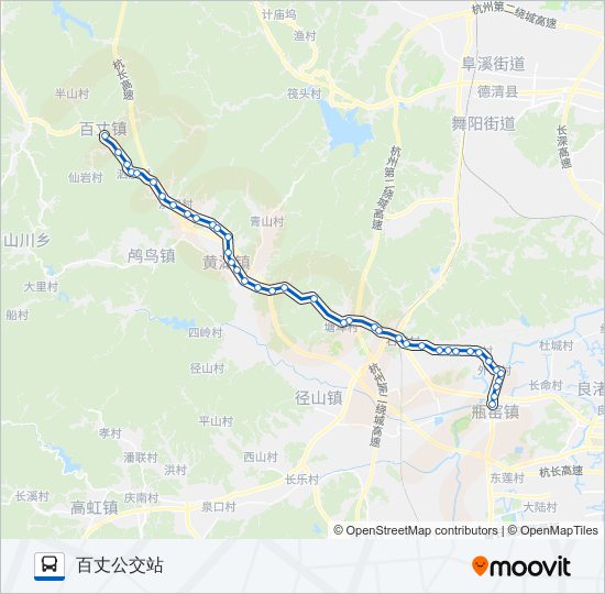 公交499路的线路图