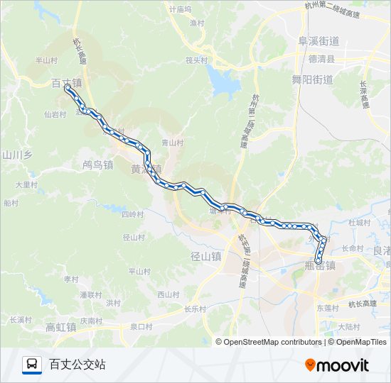 公交499路的线路图