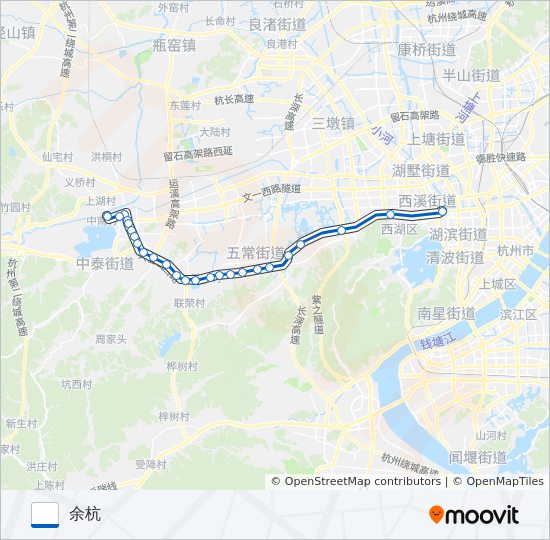 公交506路的线路图