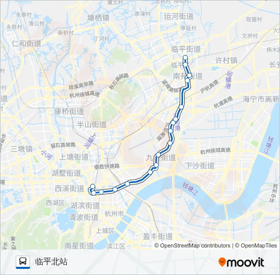 509路 Bus Line Map