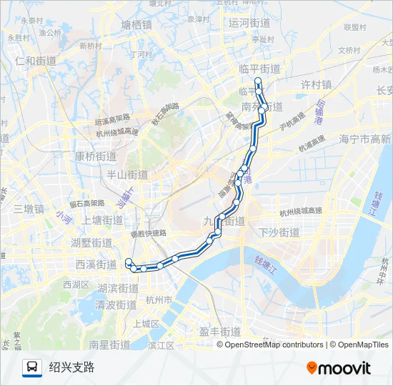 509路 Bus Line Map