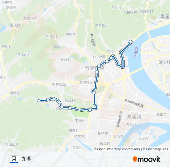 510路 Bus Line Map