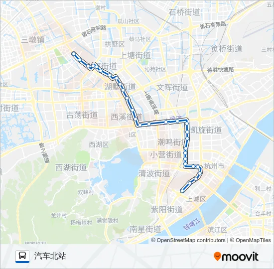 516路 Bus Line Map