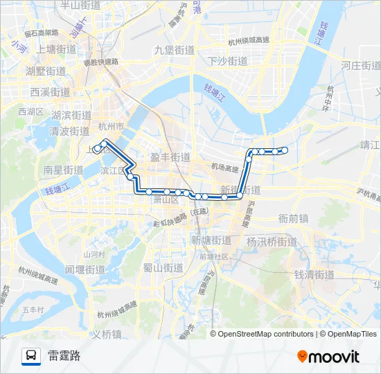 520路 Bus Line Map