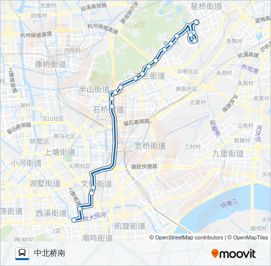 535路 Bus Line Map