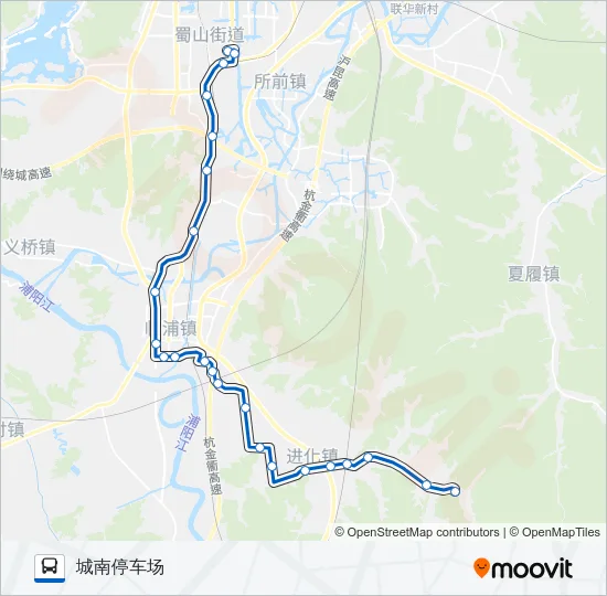 547路 Bus Line Map