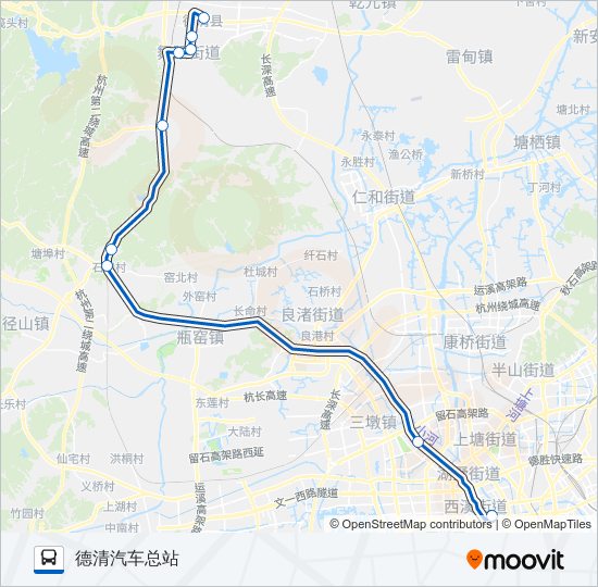 588路 bus Line Map