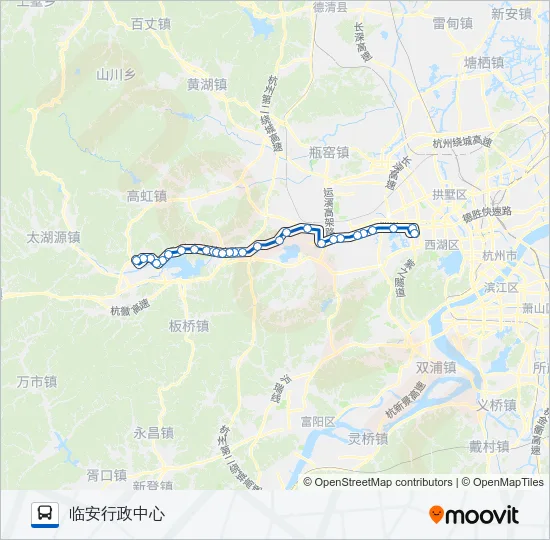 599路 Bus Line Map