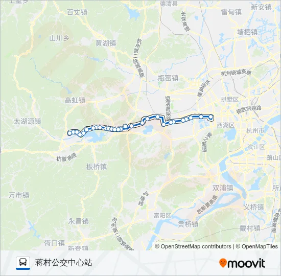 599路 Bus Line Map