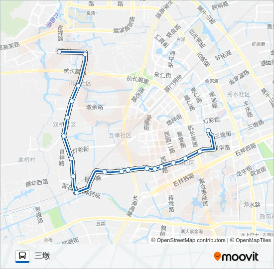 644路 Bus Line Map