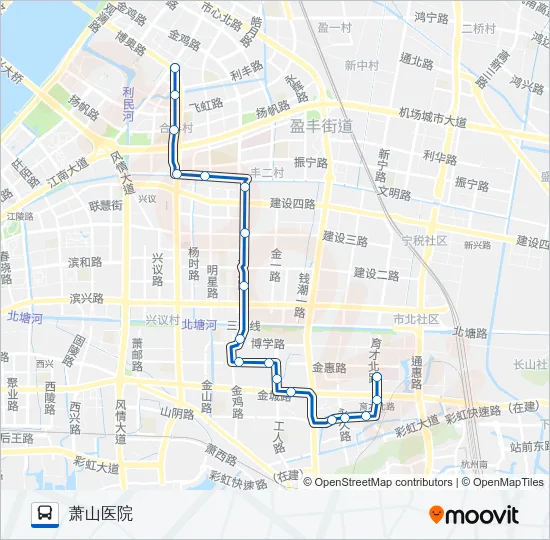 651路 Bus Line Map